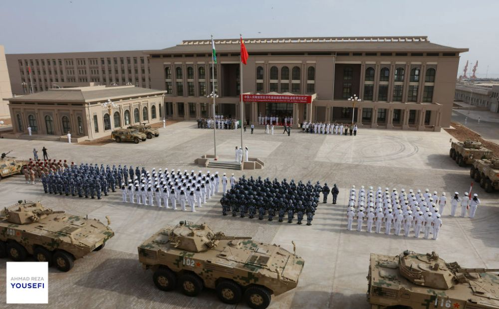 اولین پایگاه نظامی چین در خارج از آن کشور که در جیبوتی قرار داد